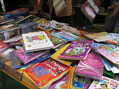 pile of children's books