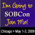 I'm going to SOBCon badge